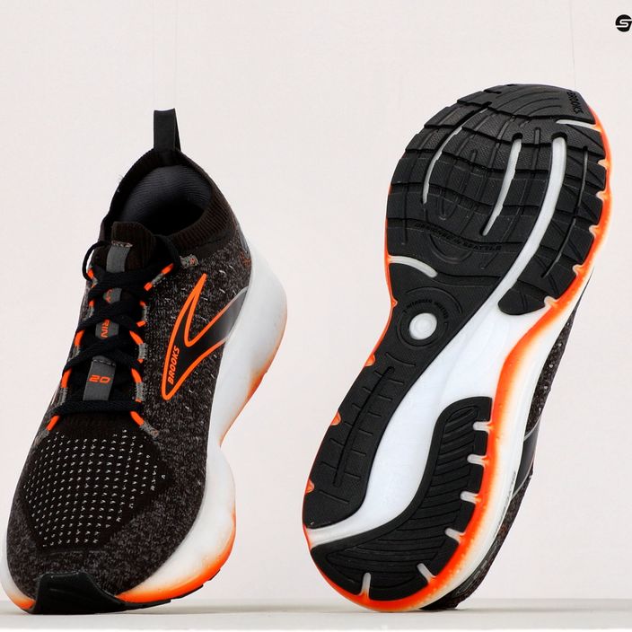 Brooks Glycerin StealthFit 20 γκρι ανδρικά παπούτσια για τρέξιμο 1103841D003 15