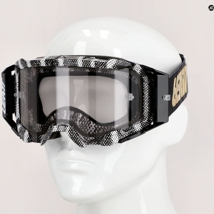 Leatt Velocity 5.5 ζέβρα/ανοιχτό γκρι γυαλιά ποδηλασίας 8020001070 4