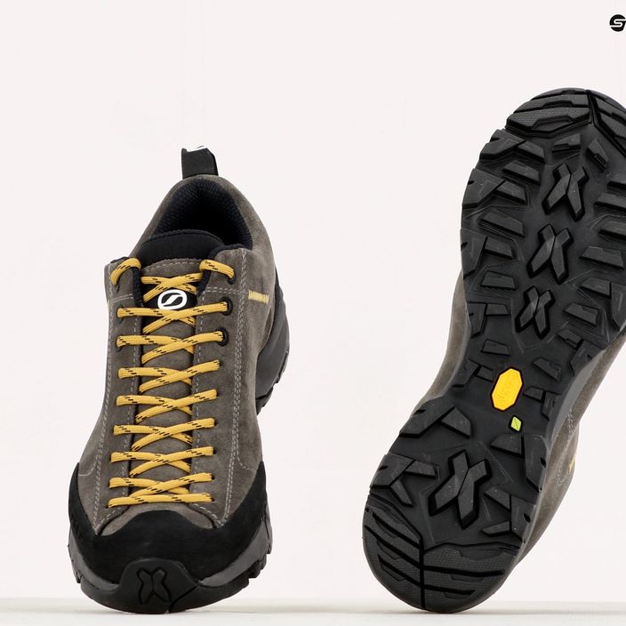 SCARPA ανδρικές μπότες πεζοπορίας Mojito Trail Gtx titanium-mustard 63316-200 17