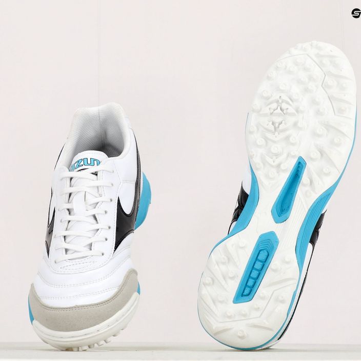Mizuno Morelia Sala Classic TF ανδρικά ποδοσφαιρικά παπούτσια λευκό Q1GB220209 11