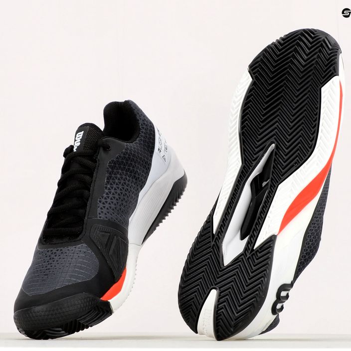 Wilson Rush Pro 4.0 Clay ανδρικά παπούτσια τένις μαύρο WRS329440 11