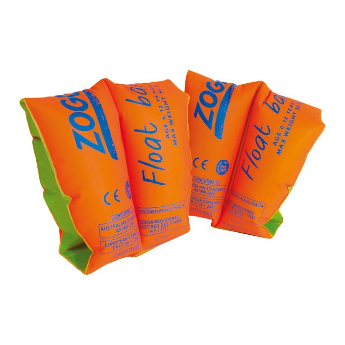 Zoggs Float Bands παιδικά γάντια κολύμβησης πορτοκαλί 465360 2