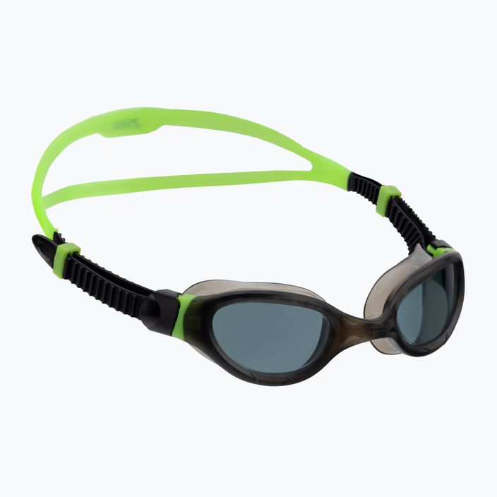 Zoggs Phantom 2.0 μαύρα/lime/tint smoke παιδικά γυαλιά κολύμβησης 461312