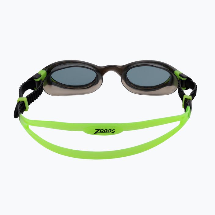 Zoggs Phantom 2.0 μαύρα/lime/tint smoke παιδικά γυαλιά κολύμβησης 461312 5
