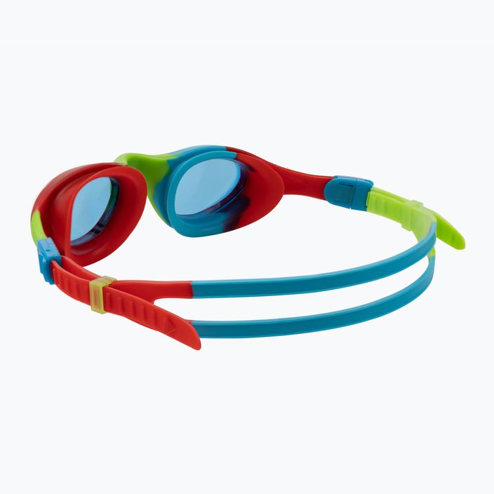 Zoggs Super Seal παιδικά γυαλιά κολύμβησης κόκκινα/μπλε/πράσινα/μπλε απόχρωση 461327 4