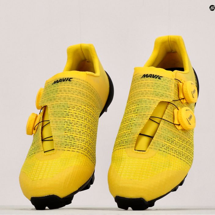 Ανδρικά ποδηλατικά παπούτσια MTB Mavic Tretery Ultimate XC κίτρινο L41019200 10