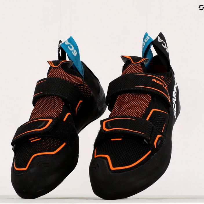SCARPA Reflex V γυναικεία παπούτσια αναρρίχησης μαύρο-πορτοκαλί 70067-000/1 9