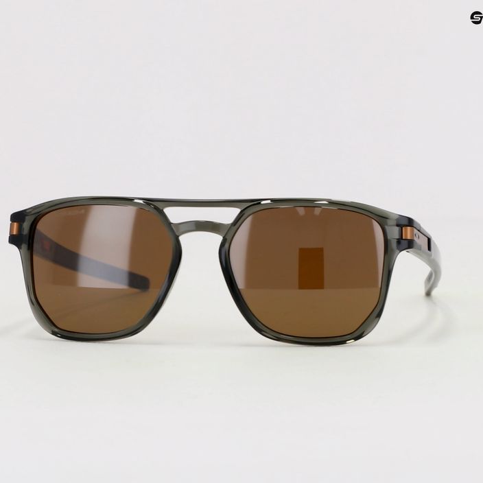 Γυαλιά ηλίου Oakley Latch Beta olive ink/prizm tungsten 0OO9436 14