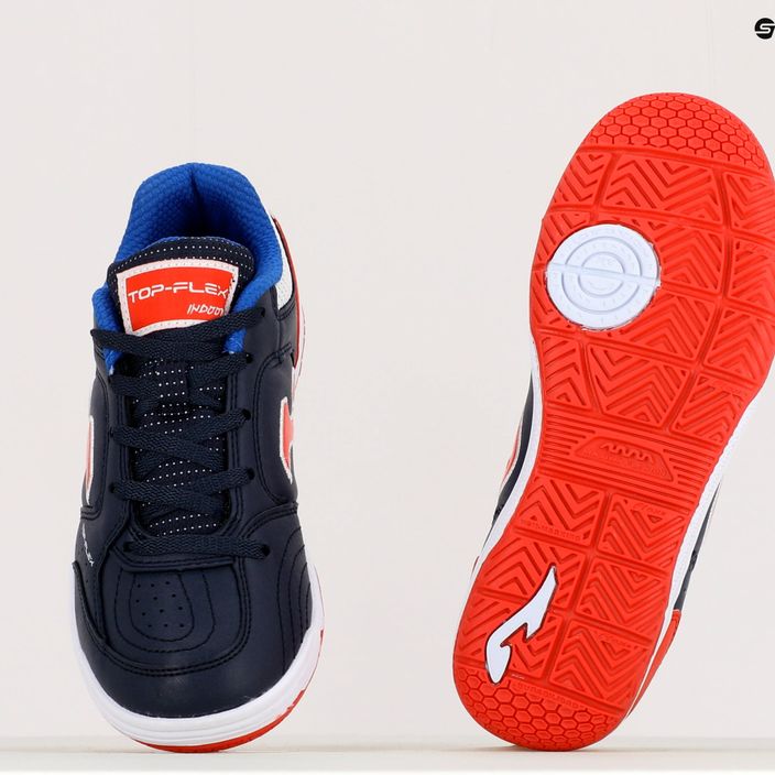Παιδικά ποδοσφαιρικά παπούτσια Joma Top Flex IN navy/red 15