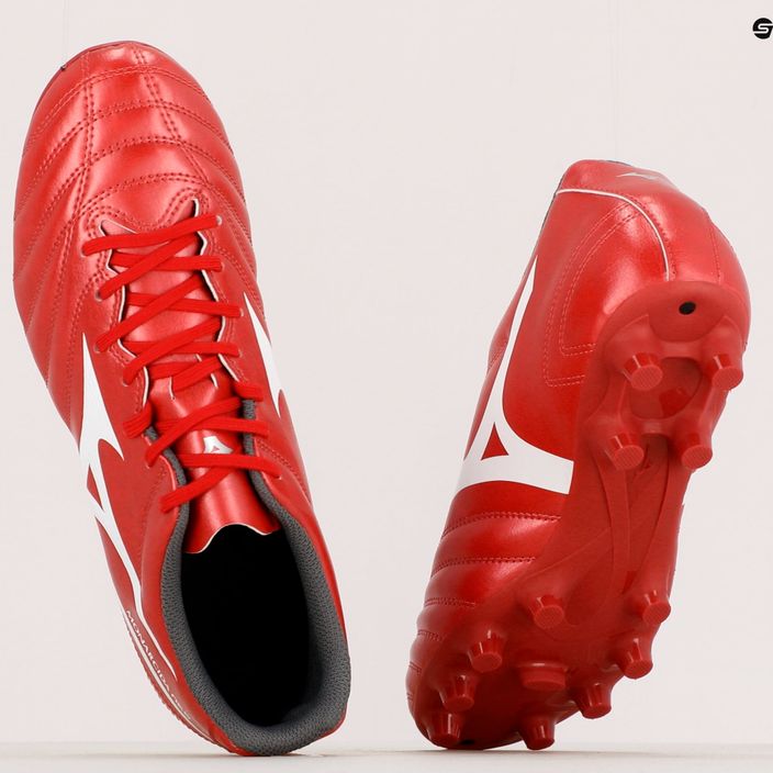 Mizuno Monarcida II Sel MD ανδρικά ποδοσφαιρικά παπούτσια κόκκινο P1GA222560 16