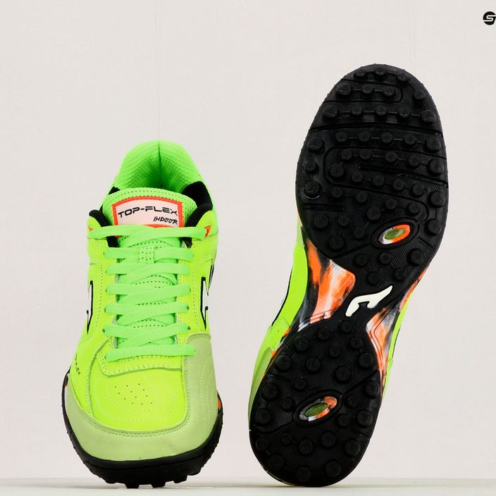 Ανδρικά ποδοσφαιρικά παπούτσια Joma Top Flex TF πράσινο fluor 11