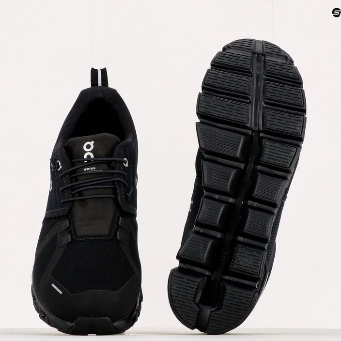 Ανδρικά παπούτσια για τρέξιμο On Cloud 5 Waterproof μαύρο 5998842 18