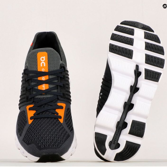 Ανδρικά παπούτσια για τρέξιμο On Cloudswift γκρι/μαύρο 4198397 17