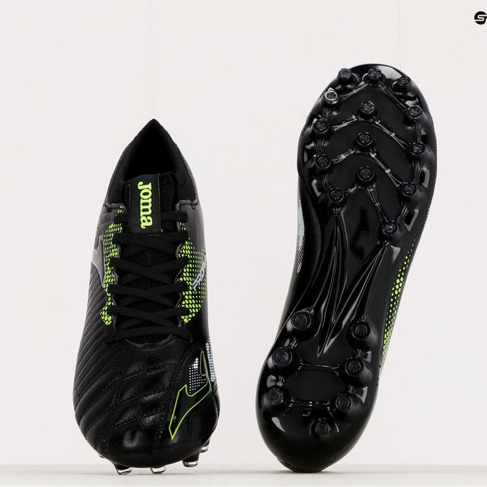 Joma Propulsion Cup AG μαύρο/λεμονί fluor ανδρικά ποδοσφαιρικά παπούτσια 15