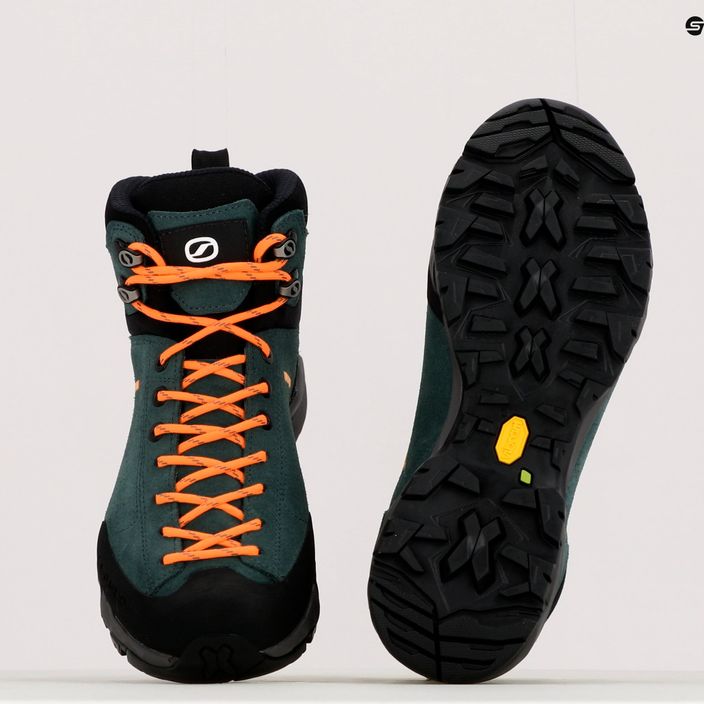 Γυναικείες μπότες πεζοπορίας SCARPA Mojito Hike GTX πράσινο 63318-202 17