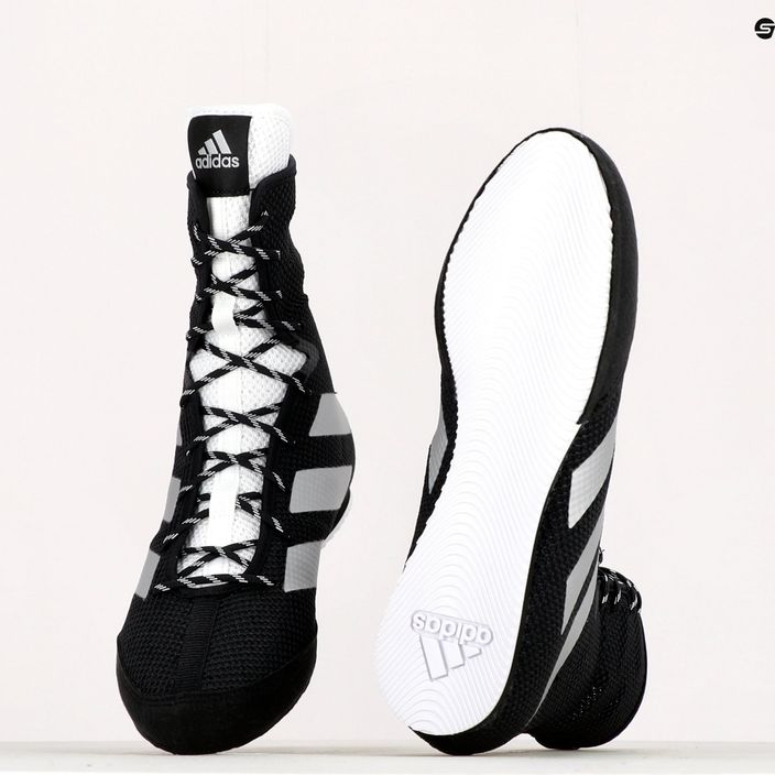Παπούτσια πυγμαχίας adidas Box Hog 3 μαύρο FX0563 9