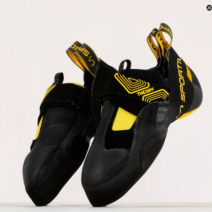 La Sportiva ανδρικό παπούτσι αναρρίχησης Theory μαύρο/κίτρινο 20W999100 9