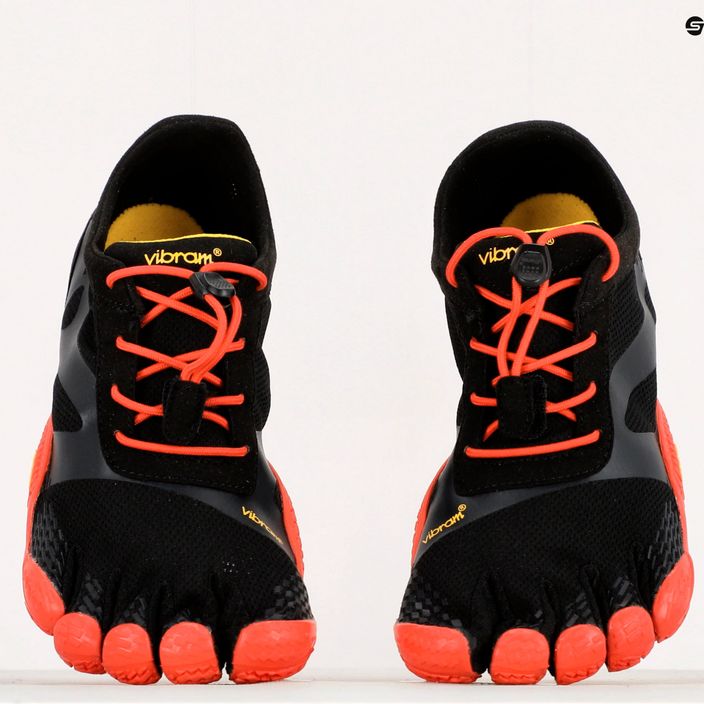 Ανδρικά παπούτσια Vibram Fivefingers KSO Evo μαύρο και κόκκινο 18M0701 9