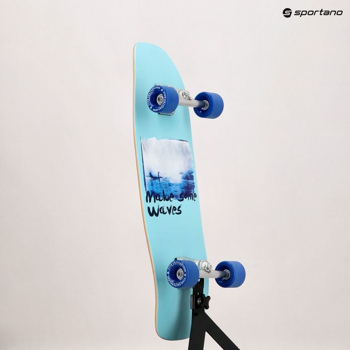 Surfskate skateboard Fish Skateboards Μπλε SURF-BLU-SIL-NAV 9