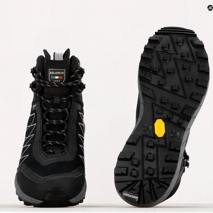 Dolomite γυναικείες μπότες πεζοπορίας Croda Nera Hi GTX μαύρο 15