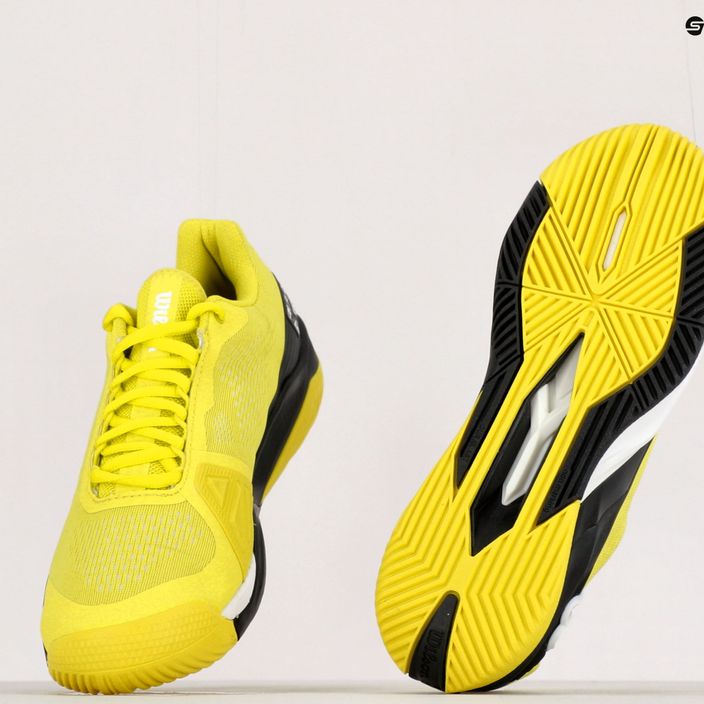Ανδρικά παπούτσια τένις Wilson Rush Pro 4.0 κίτρινο WRS328610 10