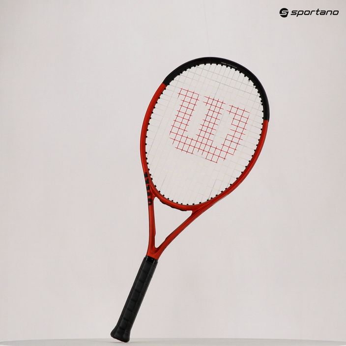 Wilson Clash 26 V2.0 παιδική ρακέτα τένις κόκκινη WR074610U 11