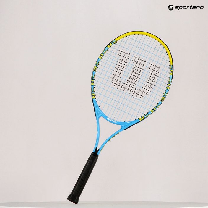 Wilson Minions 2.0 Jr 25 παιδική ρακέτα τένις μπλε/κίτρινη WR097310H 12