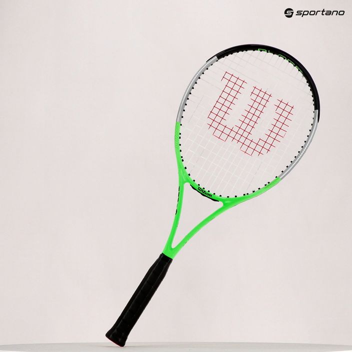 Wilson Blade Feel Rxt 105 ρακέτα τένις μαύρη-πράσινη WR086910U 13