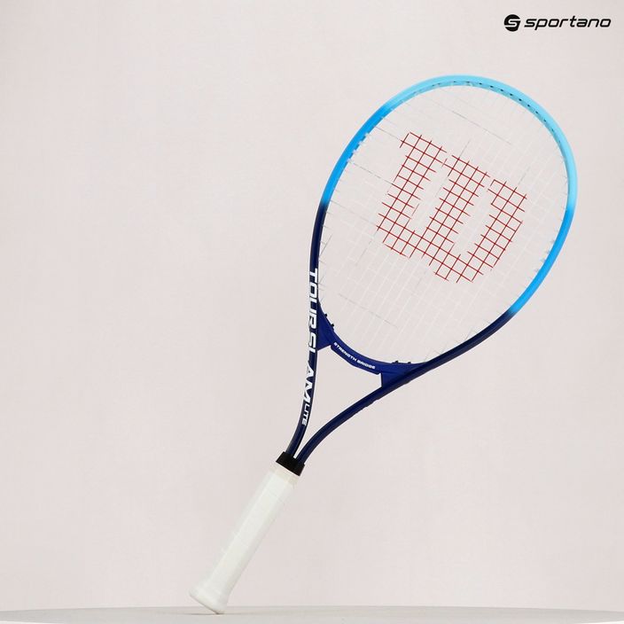 Wilson Tour Slam Lite ρακέτα τένις λευκή και μπλε WR083610U 16