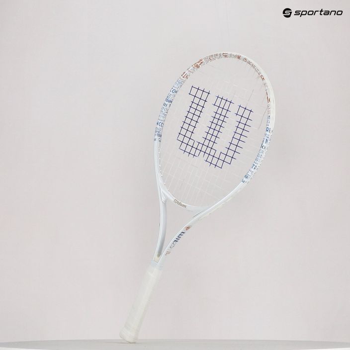 Παιδικό σετ τένις Wilson Roland Garros Elite 25 πορτοκαλί και λευκό WR086810F 18