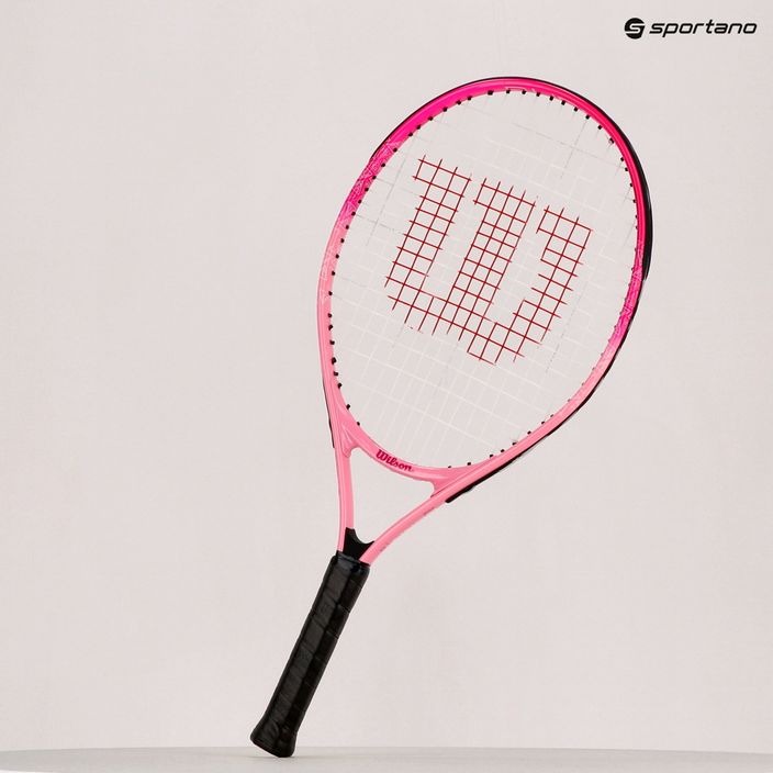 Wilson Burn Pink Half CVR 23 ροζ WR052510H+ παιδική ρακέτα τένις 8