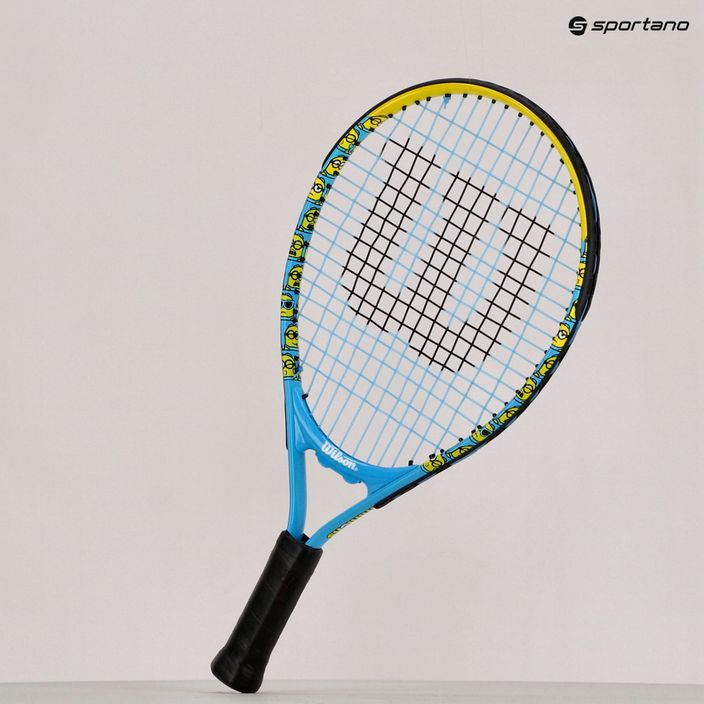 Wilson Minions 2.0 Jr 17 παιδική ρακέτα τένις μπλε/κίτρινη WR096910H 8