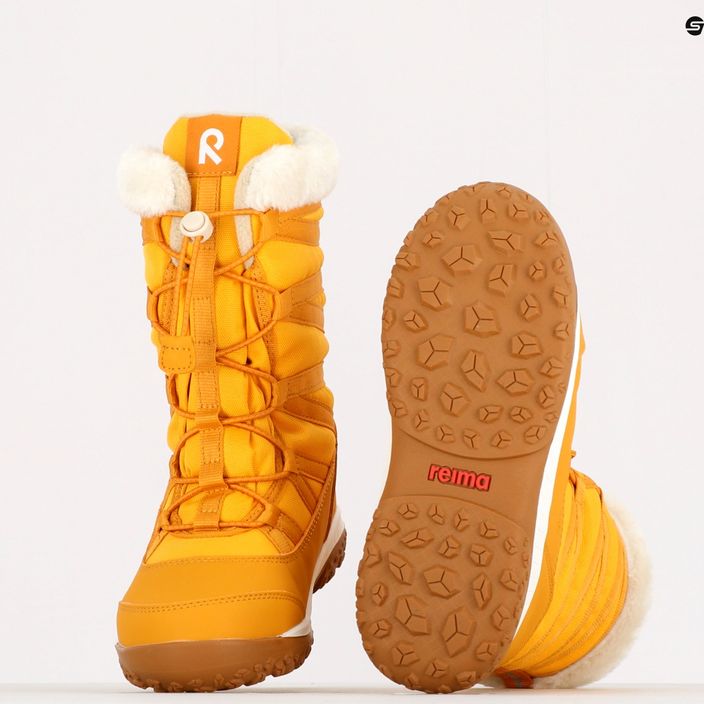 Reima Samojedi κίτρινες παιδικές μπότες χιονιού 5400034A-2570 11