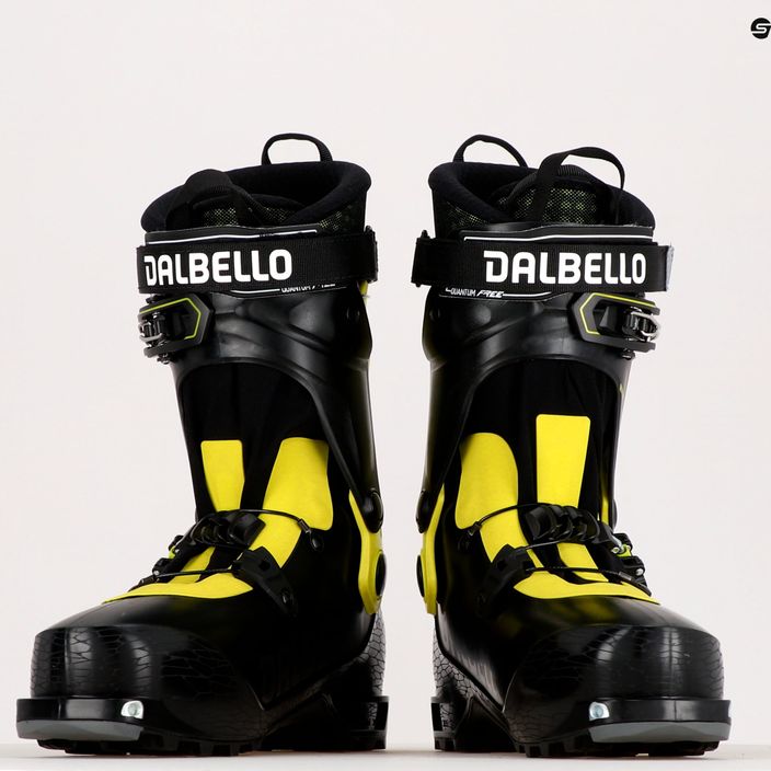 Dalbello Quantum FREE 110 μπότα σκι μαύρη/κίτρινη D2108007.00 9