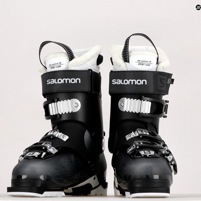 Γυναικείες μπότες σκι Salomon Qst Access 80 Ch W μαύρο L41486600 12