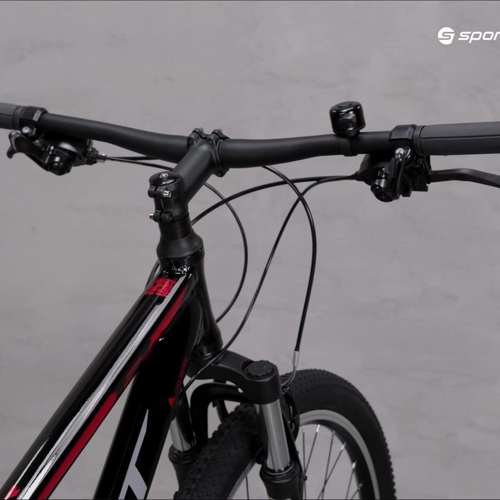 Romet Rambler 9.0 LTD ποδήλατο βουνού μαύρο/κόκκινο 15