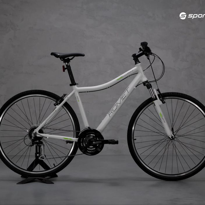 Γυναικείο ποδήλατο cross Romet Orkan 2 D λευκό R22A-CRO-28-19-P-350 15