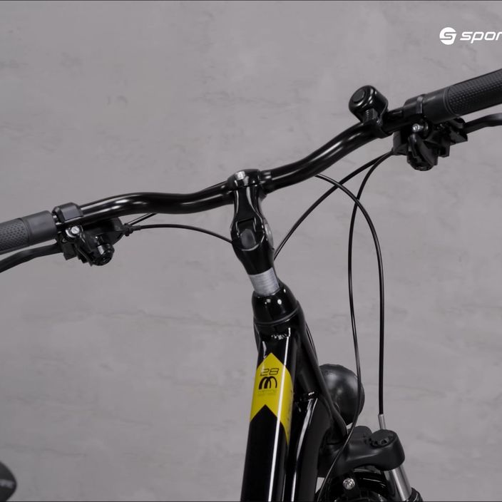 Γυναικείο ποδήλατο πεζοπορίας Romet Gazela μαύρο/κίτρινο R22A-TRE-28-19-P-468 15