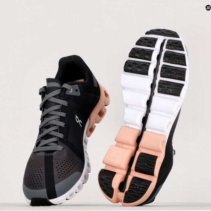 Γυναικεία παπούτσια για τρέξιμο On Cloudflow σκούρο γκρι 3599234 11