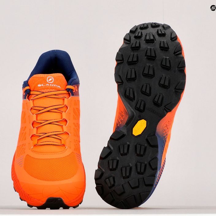 Ανδρικά παπούτσια για τρέξιμο SCARPA Spin Ultra πορτοκαλί 33072-350/5 11