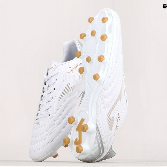 Joma Aguila FG ανδρικά ποδοσφαιρικά παπούτσια λευκό 12