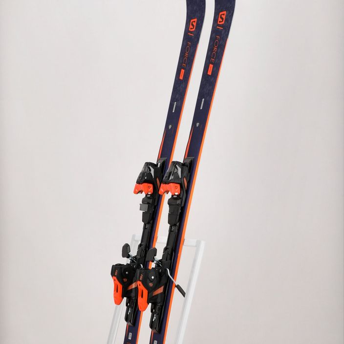 Γυναικεία downhill σκι Salomon S/Force Fever + M11 GW navy blue L41135500/L4113230010 11