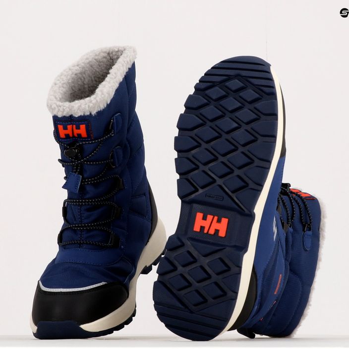 Παιδικές χειμερινές μπότες πεζοπορίας Helly Hansen Jk Silverton Boot Ht navy blue 11759_584 11