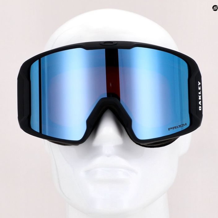 Oakley Line Miner ματ μαύρο/prizm snow sapphire iridium γυαλιά σκι OO7070-04 8