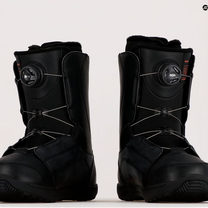 Γυναικείες μπότες snowboard K2 Haven μαύρο 11E2022 9