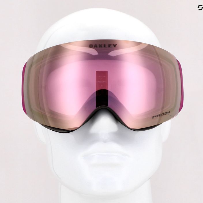 Oakley Flight Deck matte ultra purple/prizm snow hi pink iridium γυαλιά σκι OO7064-B4 7