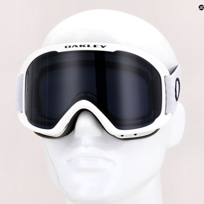 Oakley O-Frame 2.0 Pro ματ λευκό/σκούρο γκρι γυαλιά σκι OO7125-04 7