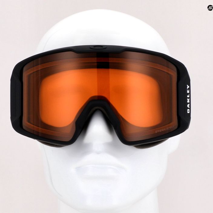 Oakley Line Miner ματ μαύρο/prizm snow persimmon γυαλιά σκι OO7070-57 7