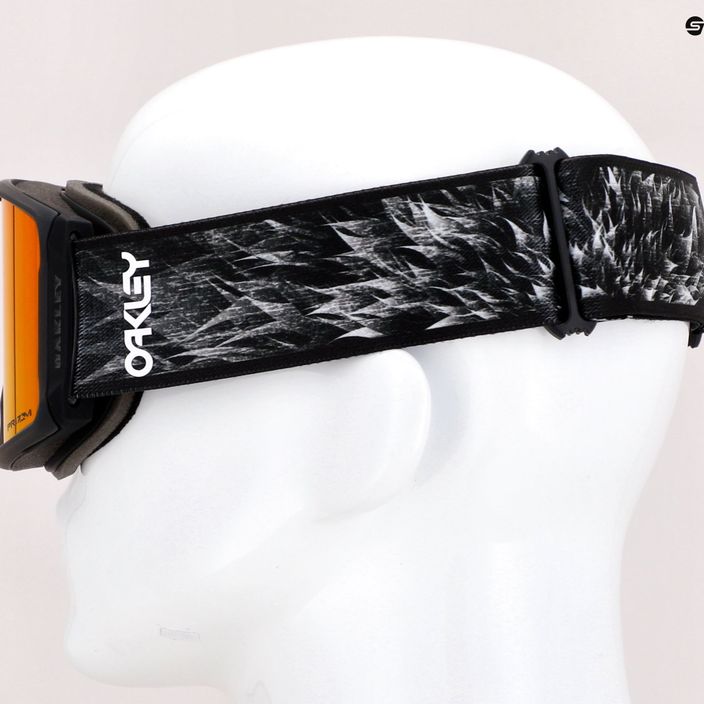 Oakley Line Miner μαύρη λάμψη/prizm snow torch iridium γυαλιά σκι OO7070-B4 7