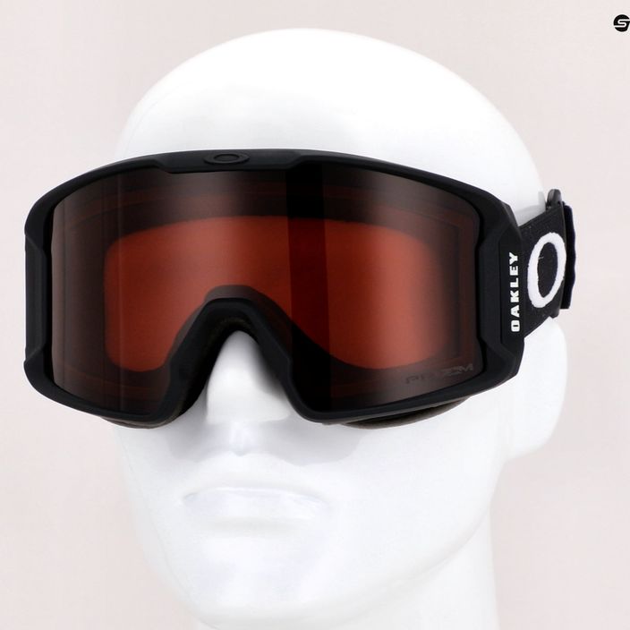 Oakley Line Miner ματ μαύρο/prizm γρανάδα γυαλιά σκι OO7093-64 7